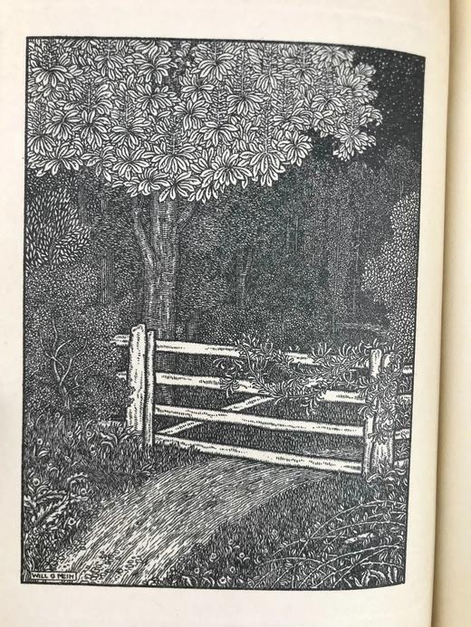 1904年 迈克尔·弗尔里斯《修路者》 6幅版画插图 纸面精装32开 商品图2