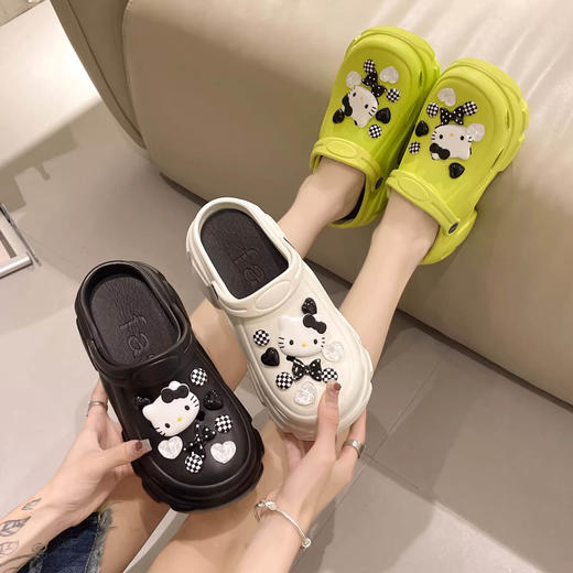 GZ买手优选可爱卡通外穿厚底洞洞鞋拖鞋（3-5天发货）-171193636 商品图14
