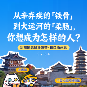 【独立营】5/2-4思辨壮游，从辛弃疾的「铁骨」到大运河的「柔肠」，给孩子一次认真思考人生的机会