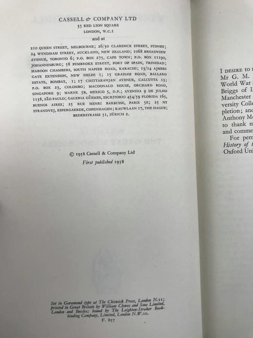 1956-1958年 丘吉尔《英语民族史》（全4卷） 精装16开 商品图5