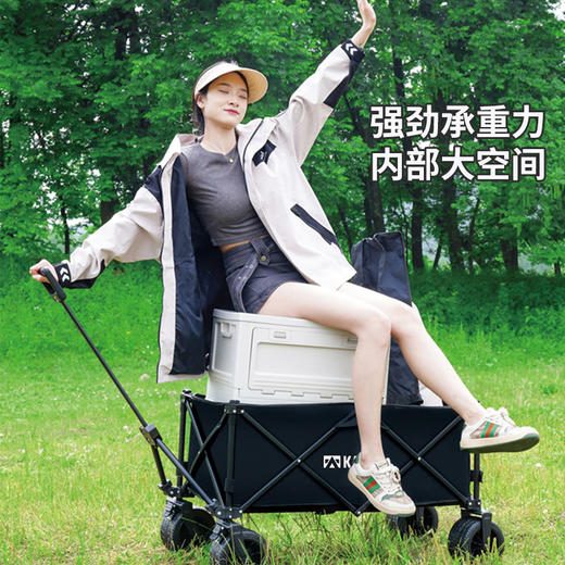 ⛺凯速KANSOON | 凯速聚拢款巨轮折叠手推车 商品图1