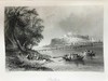 约19世纪中期 博斯普鲁斯之美 巴特利特近百幅风景版画 真皮精装16开 商品缩略图11