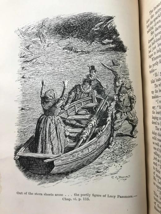 1896年 查尔斯·金斯莱《西行记》 董桥喜欢的C.E.布洛克50幅插图 全真皮精装32开 商品图10