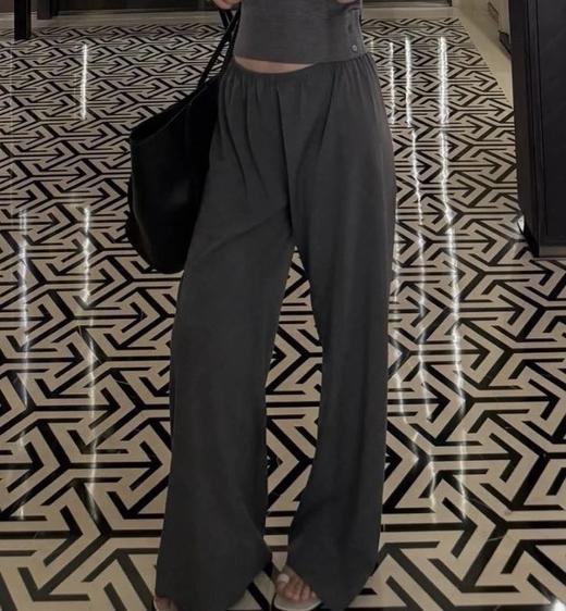 夏日必入神裤！ TR丝麻gala裤   重磅渠道！ 日本客供   蓬松空气感  斜裁空气裤 商品图2