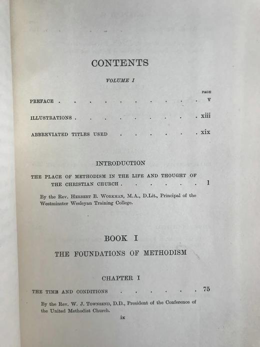 1909年 卫理公会新史（全2卷） 数十幅插图 精装18开 商品图4