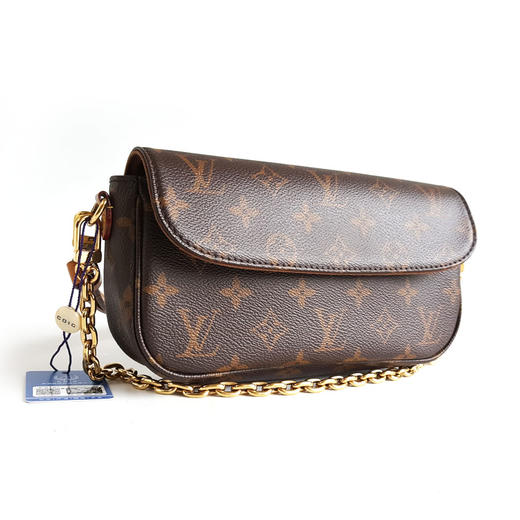 【95新】LV路易威登M81911棕色老花Ivy腋下包链条包单肩包女士210326AK13 商品图2