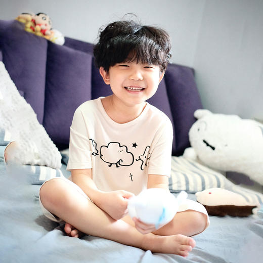 【10A抗菌】棉花堂夏款云感空气童装家居服 --FD61173 商品图7