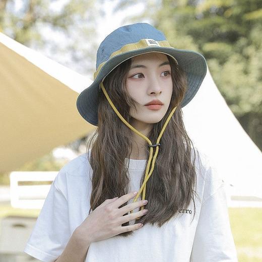 复古渔夫帽【可盐可甜！小脸神器】户外复古渔夫帽 新款夏季遮阳帽 大檐登山帽防紫外线太阳盆帽 商品图3