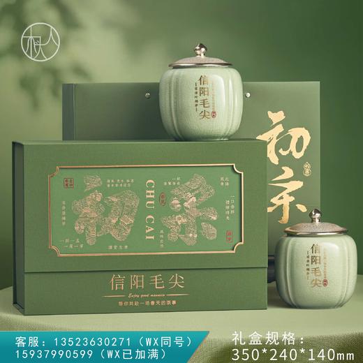 45元一套 / 一箱10套 初采【信阳毛尖专版 大双瓷】 商品图0