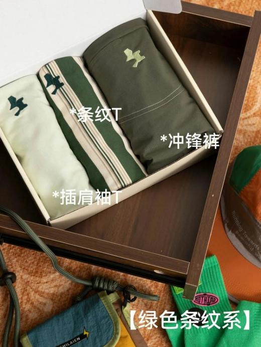 【秒杀】AIWAYYOYI联名韩国小狗品牌系列款 到手3件【儿童净版T恤+儿童条纹T恤 +儿童0压重长裤 】 商品图9