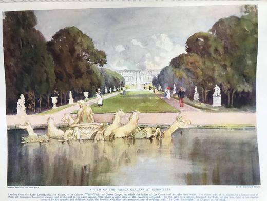 约20世纪早期 法兰西的荣光（全2卷） 19幅彩色插图千余幅黑白插图 漆布精装16开 商品图6