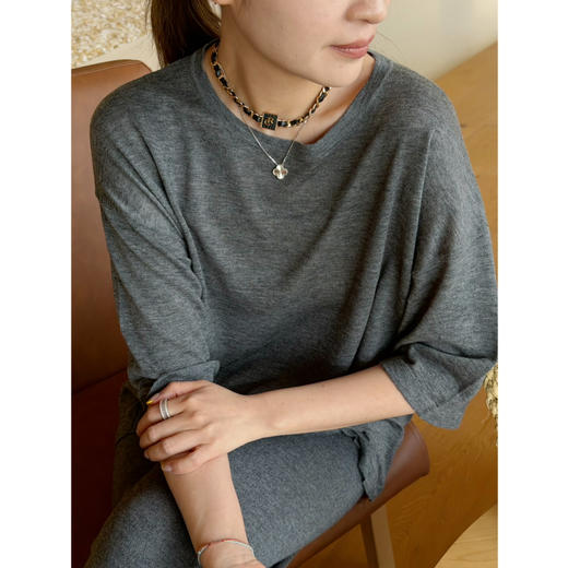 2603504   真丝羊毛 短袖上衣（单股） 商品图8