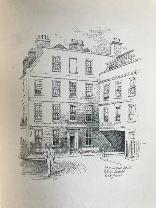 1912年 伦敦名宅与文学圣地 74幅插图16幅肖像 漆布精装32开 商品图5