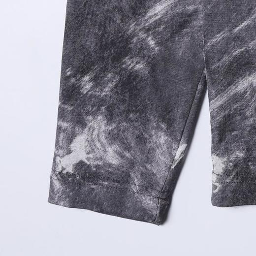 SDSA男装2026新款高贵轻奢潮牌水波纹小马印花圆领短袖T恤百搭 商品图2