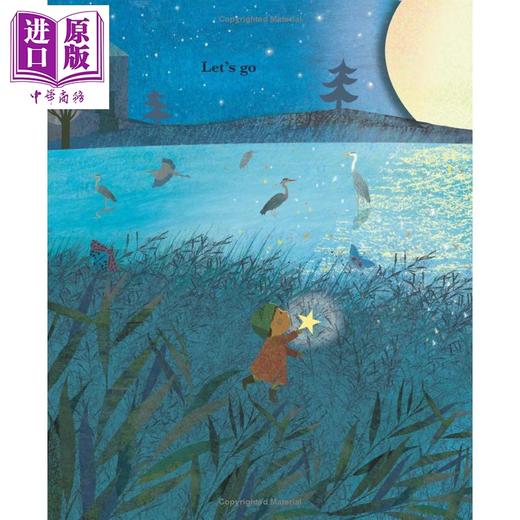 【中商原版】快乐之地 Britta Teckentrup A Happy Place 英文原版 儿童绘本 亲子图画书 插图精美 宁静的夜景探索之旅 进口书 商品图1