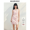 【商场同款】MAXRIENY浪漫中式粉花连衣裙改良旗袍裙25夏季新款(货号:MC86DR043) 商品缩略图0