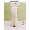【SARA同款】MAXRIENY度假风鱼尾半裙2025春季新款修身长裙气质感(货号:MC86SK259) 商品缩略图0