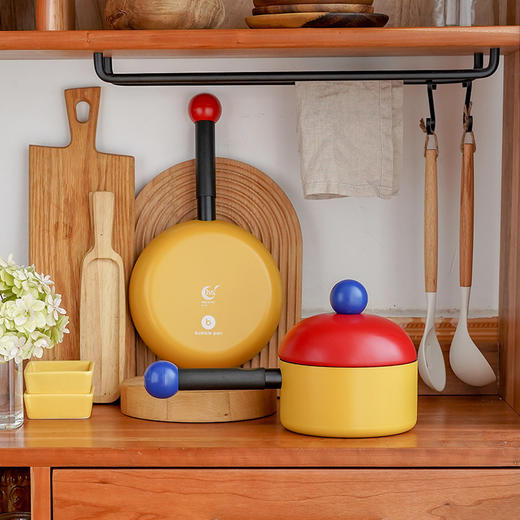 意大利进口tvs不粘锅炒锅bubble pan泡泡汤锅平底煎锅炒菜锅奶锅合集 商品图0