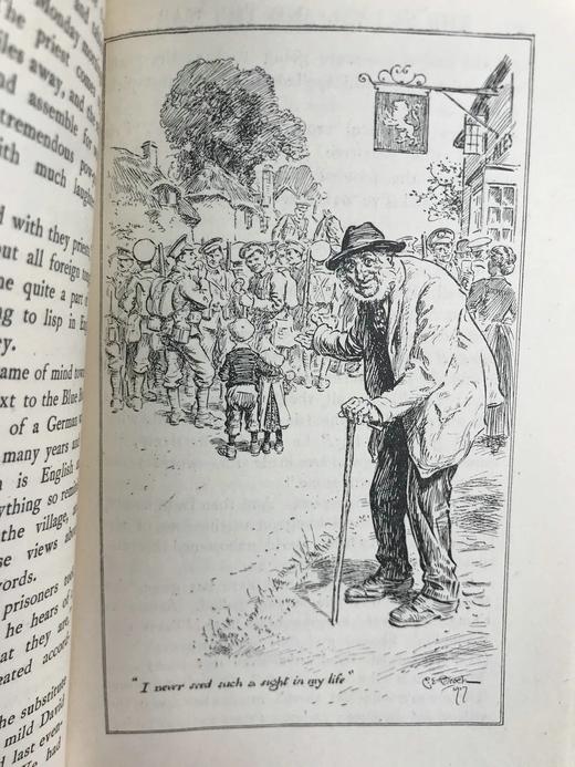 1917年 斯特雷顿《岸边的卵石》 C.E.布洛克数十幅插图 漆布精装36开 商品图6