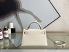 【纯手缝定制不退换】爱马仕 kelly 二代 mini 奶油白 金扣（MM） 商品缩略图1