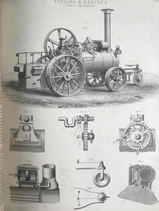 1862年 伦敦国际博览会实录 数百幅版画插图 真皮精装16开 商品图12