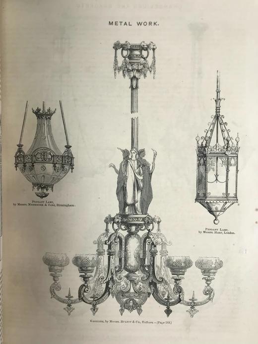 1862年 伦敦国际博览会实录 数百幅版画插图 真皮精装16开 商品图7