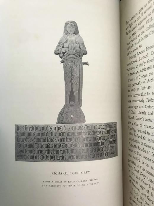 工坊特装本！1898年 温莎旁伊顿圣母国王学院编年史 配插图 全真皮精装大32开 商品图12