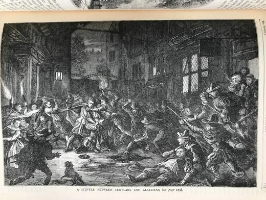 约19世纪后期 过去与现在的伦敦（全6卷） 数千幅版画插图 漆布精装16开 商品图10