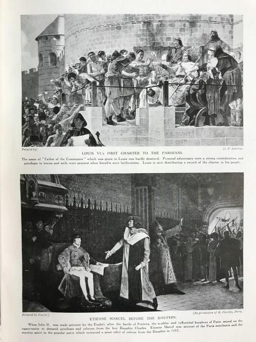 约20世纪早期 法兰西的荣光（全2卷） 19幅彩色插图千余幅黑白插图 漆布精装16开 商品图14