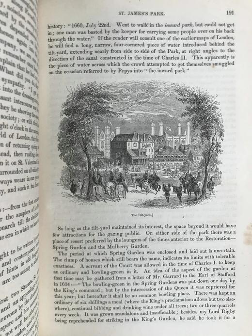 1841年 查尔斯·奈特《伦敦风物志》（全6卷） 数千幅版画插图 真皮精装16开 商品图7