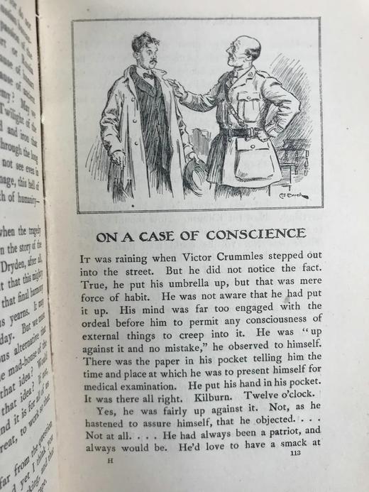 1917年 斯特雷顿《岸边的卵石》 C.E.布洛克数十幅插图 漆布精装36开 商品图14