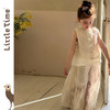littletime2026春夏新款女童新中式风无袖背心阔腿裤套装洋气汉服 商品缩略图2