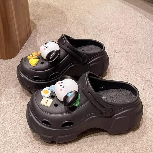 GZ买手优选可爱卡通外穿厚底洞洞鞋拖鞋（3-5天发货）-171193636 商品图2