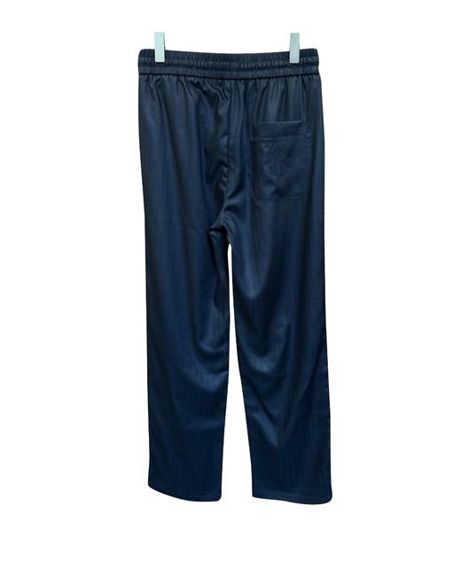 男款刺绣亚麻休闲裤长裤la006 商品图1