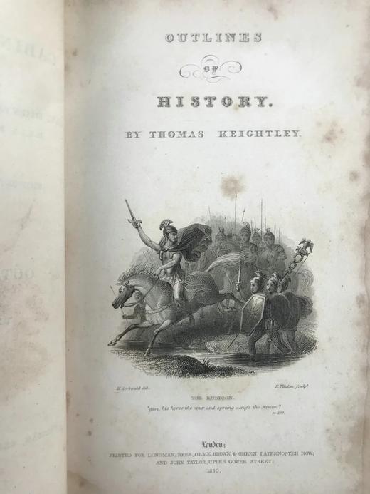 工坊特装本！1837年 托马斯·基特利《历史纲要》 全真皮精装36开 商品图5