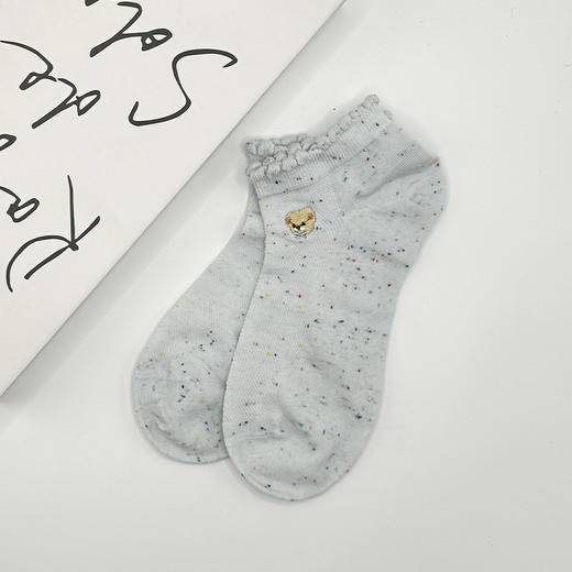 基础-简约26102灰蓝配色女袜-纪念日百货门店同款170843166 商品图4