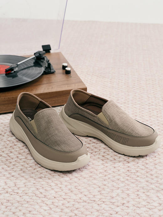 Pansy盼喜男鞋踩脚两穿健步鞋一脚蹬宽胖脚休闲鞋2026年春季新款 HDN1161 商品图3