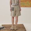 谜底4分牛仔裤短裤2026夏季新品撞色口袋艺术时髦复古女262MJ0613 商品缩略图2