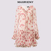 【商场同款-浅春系穿搭】MAXRIENY浪漫复古玫瑰印花连衣裙25春款(货号:MC86DR076) 商品缩略图4