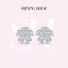 ShiningHouse[培育] 18k金钻石耳饰 梨形橄榄形1.5克拉钻人工真钻人造钻石K金耳钉时尚钻石耳饰耳环悦己送礼臻选【此商品不支持7天无理由退货退款】预计3日发货 商品缩略图0