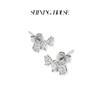 ShiningHouse[培育] 18k金钻石耳饰 刻面形人工真钻人造钻石K金耳钉时尚钻石耳饰耳环悦己送礼臻选【此商品不支持7天无理由退货退款】预计3日发货 商品缩略图1