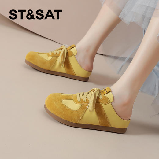 星期六舒适圆头休闲德训半拖SSD1110EHN 商品图2