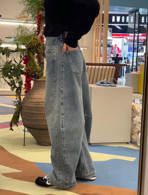 罗意威 超热门杨幂同款‼️一件难求弯刀牛仔裤（MM） 商品图14