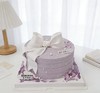 女神节/富女节白色蝴蝶结蛋糕-低糖处理无添加 商品缩略图1
