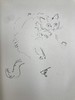 1930年 迈克尔·约瑟夫《猫咪的陪伴》 配大量手绘速写画 漆布精装16开 商品缩略图6