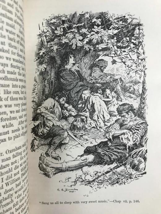 1896年 查尔斯·金斯莱《西行记》 董桥喜欢的C.E.布洛克50幅插图 全真皮精装32开 商品图8