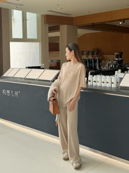 2603504   真丝羊毛 短袖上衣（单股） 商品图3