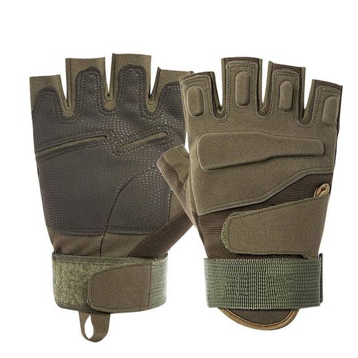 【半指战术手套户外防护手套】 战术手套摩托车手套半指男防护户外运动透气赛车骑行半指手套jy 商品图2