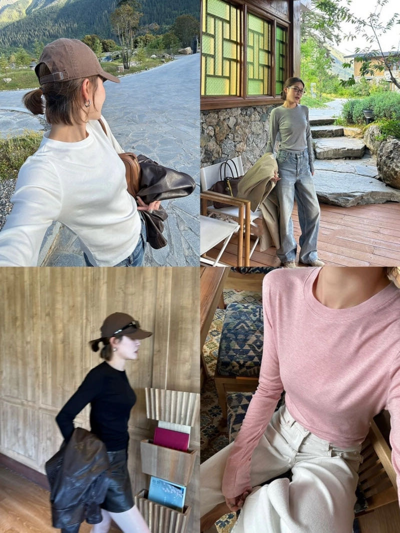 260407|260330|醋酸美雅碧天丝羊毛中线打底衫，5-7个工作日发货