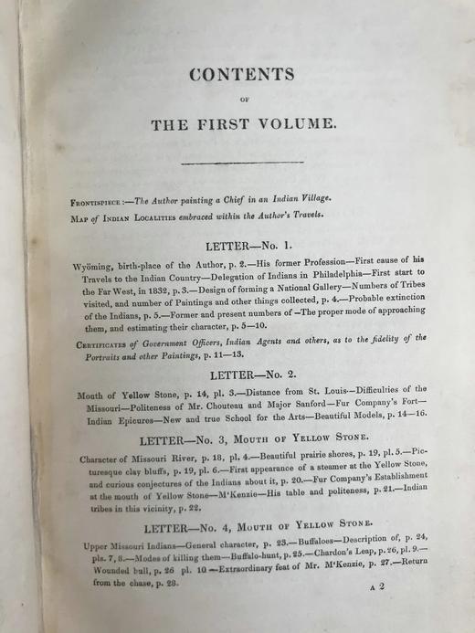 1848年 北美印第安人的礼仪、风俗和状况（全2卷） 360幅版画插图 真皮精装16开 商品图4